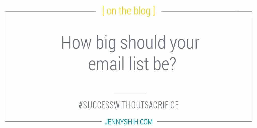 How Big Does Your Email List Really Need to Be? A List-Size Calculator